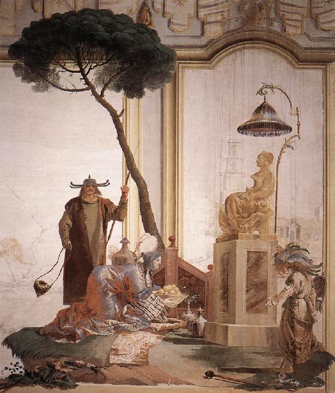 TIEPOLO, Giovanni Domenico Offering of Fruits to Moon Goddess nmoih oil painting image